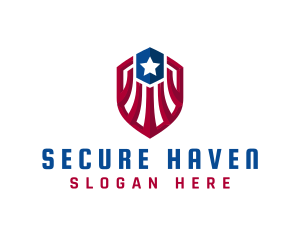 Privacy - American Protection Shield logo design