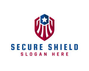 Protection - American Protection Shield logo design