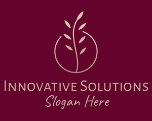 Natural Product Seedling  logo design