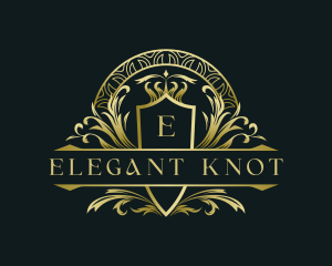 Royalty Ornament Wealth logo design