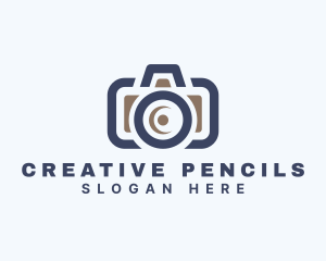 Camera Photo Lens logo design