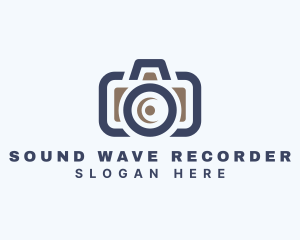 Recorder - Camera Photo Lens logo design