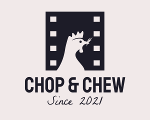 Black - Chicken Film Studio logo design