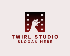 Chicken Film Studio logo design