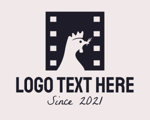 Movie Production - Chicken Film Studio logo design