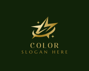 Golden - Star Entertainment Production logo design