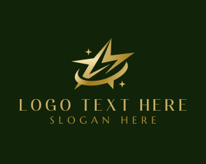 Luxurious - Star Entertainment Production logo design