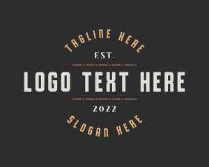 Streetwear - Simple Retro Badge logo design