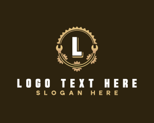 Metallic - Industrial Gear Wrench logo design