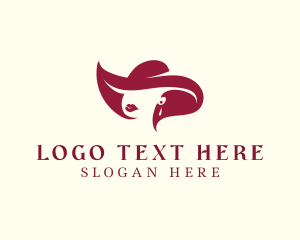 Hat - Fashion Lady Hat logo design