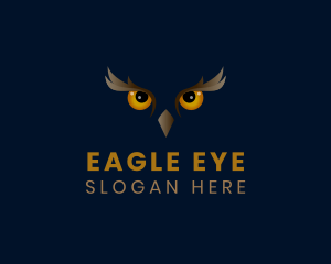 Wild Owl Eyes logo design