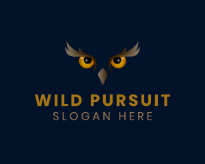 Wild Owl Eyes logo design