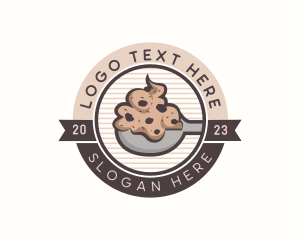 Pattisserie - Cookie Dough Scooper logo design