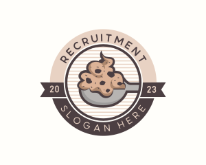 Cute - Cookie Dough Scooper logo design