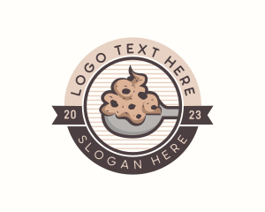 Desserts - Cookie Dough Scooper logo design