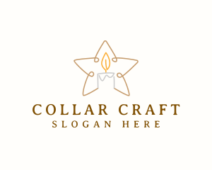 Star Candle Decor logo design