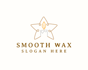 Star Candle Decor logo design