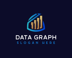Chart - Graph Chart Statistics logo design