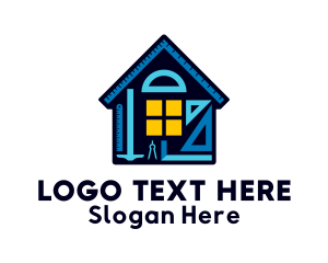 Repair - Housing Construction Tools logo design