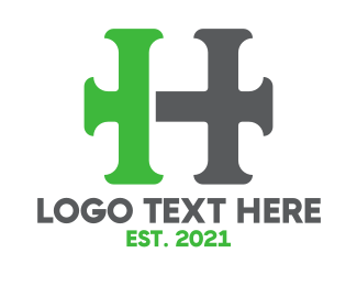 Professional H Monogram Logo