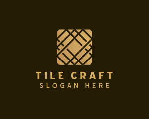 Tile Flooring Pattern logo design