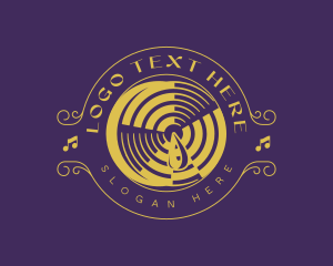 Tartan - Musical Instrument Cymbals logo design