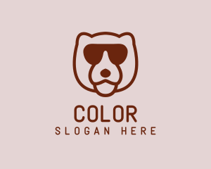 Sunglasses Bear Head Logo