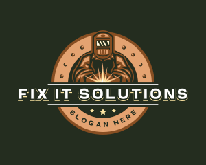 Repair - Welding Ironwork Repair logo design