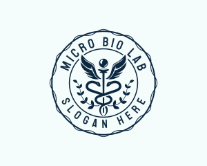 Medical Caduceus Healthcare logo design