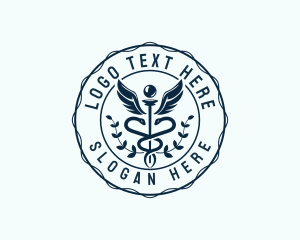 Pharmacist - Medical Caduceus Healthcare logo design