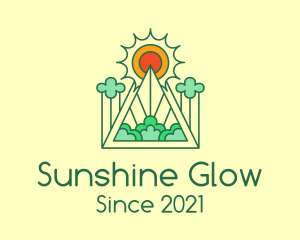 Sunlight - Sunlight Nature Pyramid logo design