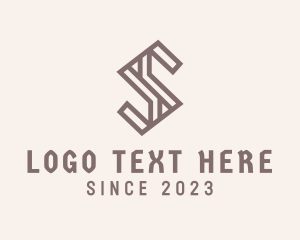 Letter S - Textile Letter S logo design