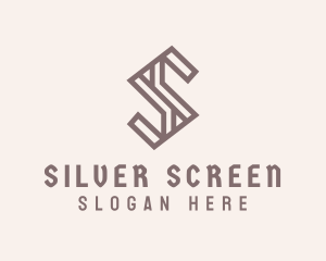 Modern Tech Letter S logo design