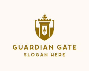 Gate - Luxury Castle Tower logo design