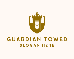 Watchtower - Luxury Castle Tower logo design