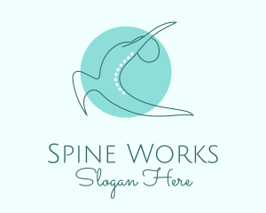 Spine - Spine Body Yoga logo design