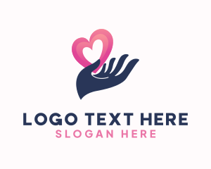 Organization - Love Hand Foundation logo design