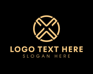 Modern Startup Business Letter X Logo