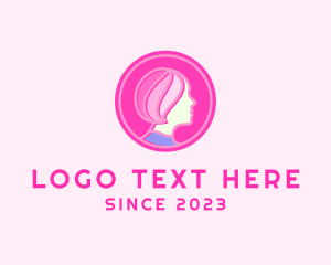 Teenager - Woman Hair Salon logo design