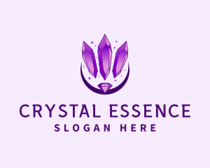 Elegant Crystal Diamond logo design