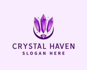 Elegant Crystal Diamond logo design