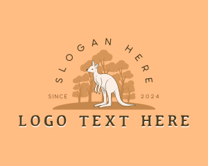 Zoo - Kangaroo Nature Park logo design