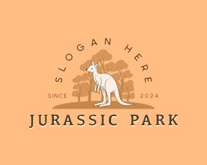 Kangaroo Nature Park logo design