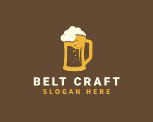 Craft Beer Mug Pub logo design