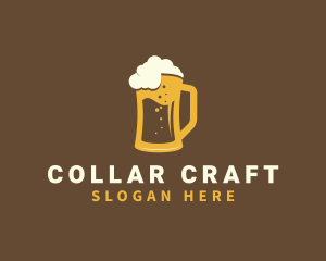 Craft Beer Mug Pub logo design