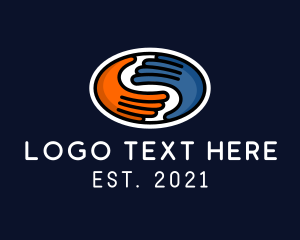 Caregiver - Charity Hand Organization logo design