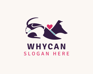 Heart - Veterinarian Cat Dog logo design