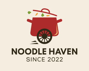 Noodle - Pot Noodle Cart logo design