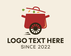 Restaurant - Pot Noodle Cart logo design