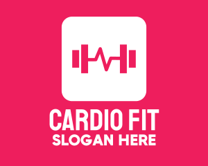 Cardio - Fitness Workout Application logo design